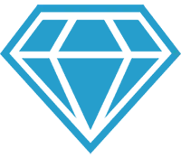 Diamond color illustration